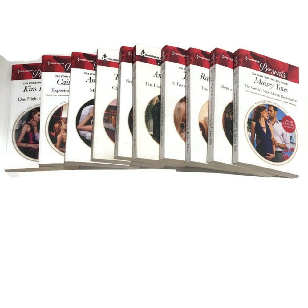 10 book/$35 Harlequin Romance Presents bundle